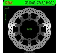 Disco de freno NG BRAKES ondulado flotante 1224X