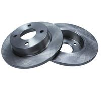 2x Disco de freno Eje delantero macizo 19-0953 MAXGEAR para NISSAN MICRA II