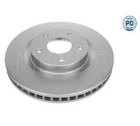 MEYLE Discos de freno para NISSAN: Juke, X-Trail, Qashqai (Ref: 36-15 521 0071/PD)