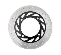 Disco de freno para Honda CB250 N/T/W/X/Y/1/4 (CB Two Fifty) 1992-2005 | color según las imágenes, material acero inoxidable, espesor Approx 4mm, 1 unidad