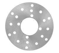 Disco de Freno para Motocicleta y Atv, Placa Hidráulica de Metal Plata | Repuesto de Precisión Mecanizada, Instalación Sencilla, Rendimiento de Frenado Excepcional, Uso en Moto y Atv