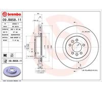 Brembo 09.B858.11 Disco de freno