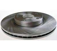 2x Disco de freno ventilado B130385 DENCKERMANN para TOYOTA COROLLA Verso