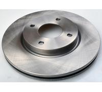 2x Disco de freno ventilado B130646 DENCKERMANN para NISSAN CUBE TIIDA Hatchback