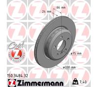 Disco de freno (por unidad) ZIMMERMANN 150.3484.32