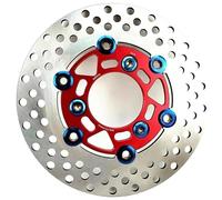 Disco de Freno Rotor Disco de freno flotante para motocicleta y scooter de 200 mm x 70 mm. Compatible con Honda, apto para DIO, apto para Yamaha y apto para Aerox.(200mm red)