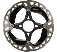 Disco de freno Shimano XTR RT-MT900-S - 160 mm Center Lock Plateado/Negro
