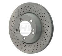 Disco de freno SHW PRL31324 trasero, ventilado , altamente carbonizado, 1 Pieza