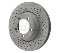 Disco de freno SHW PRR31424 trasero, ventilado , altamente carbonizado, 1 Pieza