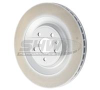 Disco de freno SHW PRX39506 trasero, ventilado , altamente carbonizado, 1 Pieza
