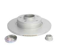 Disco de freno TEXTAR 92153703 trasero, macizo, 1 Pieza