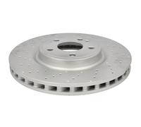 Disco de freno TEXTAR 92262105 delantero, ventilado , perforado, 1 Pieza