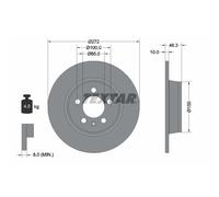 TEXTAR 92292003 Disco de freno