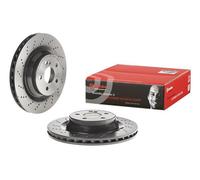 Disco de freno BREMBO 09C50211 trasero, ventilado , altamente carbonizado, 1 Pieza