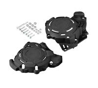 Disco de Freno Trasero Ajuste para Husq&varna TE 300 TE 250 2026 2025 2024 cubierta de embrague Kit de protección de encendido del cárter Protector de Disco(Black)