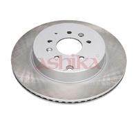 2x Disco de freno Eje trasero ventilado 61-03-329C ASHIKA para MAZDA CX-7 CX-9