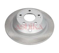 2x Disco de freno Eje trasero macizo 61-0K-K16C ASHIKA para KIA HYUNDAI
