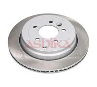 2x Disco de freno Eje trasero ventilado 61-0L-L00C ASHIKA para LAND ROVER