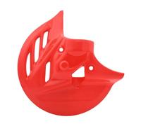 Disco de Freno Trasero Cubierta protectora de disco de freno de motocicleta, placa protectora compatible con Honda CRF250R CRF450R 2002-2019 CRF250RX CRF450RX Protector de Disco(Red)