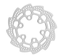Disco de freno trasero de aleación de aluminio RC para LOSI 1:4 Promoto MX motocicleta Dirtbike piezas de mejora (Plata)