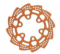 Disco de freno trasero de aleación de aluminio RC para LOSI 1:4 Promoto MX motocicleta Dirtbike piezas de mejora (Oro)
