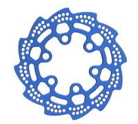 Disco de freno trasero de aleación de aluminio RC para LOSI 1:4 Promoto MX motocicleta Dirtbike piezas de mejora (Azul)
