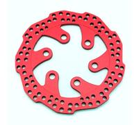 Disco de freno trasero de aluminio rojo para Losi 1/4 Promoto MX LOS261004