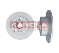 2x Disco de freno Eje trasero macizo 1031660 KAMOKA para AUDI A4 B5 A4 B5 Avant