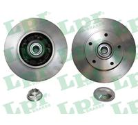 2x Disco de freno macizo R1078PCA LPR para RENAULT MEGANE IV Hatchback