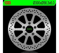 Disco de freno trasero NG para Harley-Davidson 1450/1584/1690/1800 (300 x 56,3 x