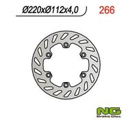 Disco de freno trasero NG para Husqvarna CR/WR 250 (94-99), TE 350 (84-96), TC/T