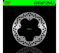 Disco de freno trasero NG para Piaggio X10 125/350/500 12-17 (240 x 128 x 5 mm)
