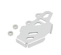 Disco de Freno Trasero Protector Del Cilindro Principal Del Freno Trasero De La Motocicleta Compatible Con Honda CRF 300L 300 L CRF300 RALLY CRF300L(Silver)
