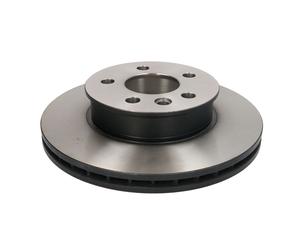 Disco de freno TRW DF1596 delantero, ventilado , 1 Pieza