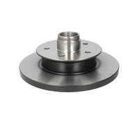 Disco de freno TRW DF2587 delantero, macizo, 1 Pieza