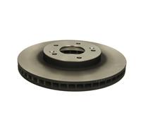 Disco de freno TRW DF4443 delantero, ventilado , altamente carbonizado, 1 Pieza