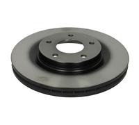 2x Disco de freno ventilado DF4932 TRW para MITSUBISHI DODGE CHRYSLER JEEP