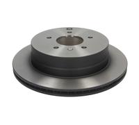Disco de freno TRW DF6024 trasero, ventilado , 1 Pieza