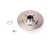 Disco de freno TRW DF6042BS trasero, macizo, 1 Pieza