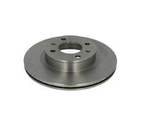 Disco de freno TRW DF6116 delantero, ventilado , 1 Pieza