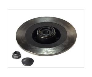 Disco de freno TRW DF6126BS trasero, macizo, 1 Pieza