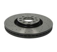 Disco de freno TRW DF6189S delantero, ventilado , perforado, 1 Pieza