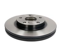 2x Disco de freno ventilado DF6679 TRW para TOYOTA COROLLA Sedán AURIS