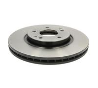 2x Disco de freno ventilado DF6804 TRW para SSANGYONG KORANDO ACTYON SPORTS I