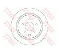 Disco De Freno Trw DF7369 para Infiniti Nissan (dfac) Dongfeng Eje Trasero