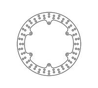 Disco de freno TRW MST249, 1 Pieza