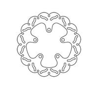 Disco de freno TRW MST251RAC, 1 Pieza