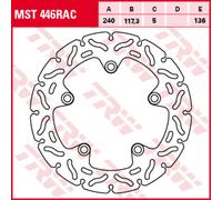 Disco de freno TRW MST446RAC, 1 Pieza