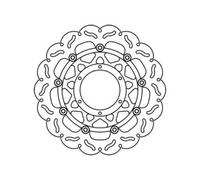 Disco de freno TRW MSW240RAC, 1 Pieza