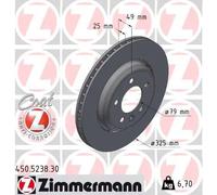ZIMMERMANN 450.5238.30 Disco de freno